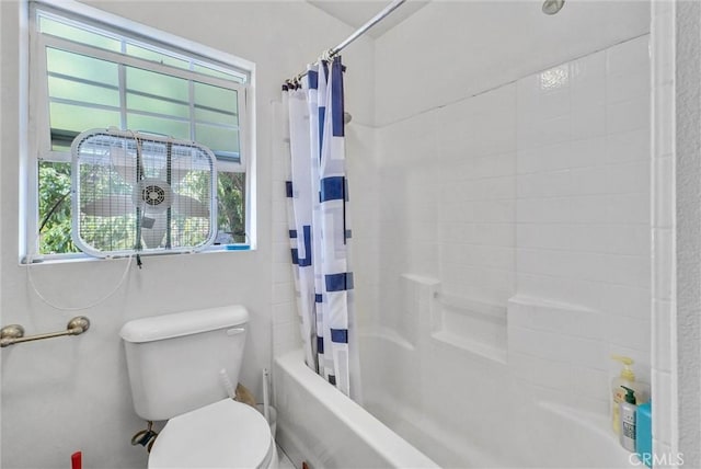 1451 W 10th St, Pomona, CA 91766 - full bathroom featuring shower / bath combination with curtain and toilet