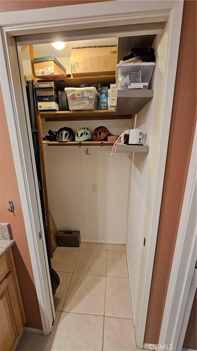 view of closet