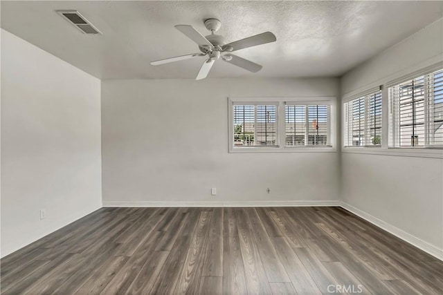 109 Lorita Way, Hanford, CA 93230 - empty room with wood finished floors, baseboards, and a ceiling fan