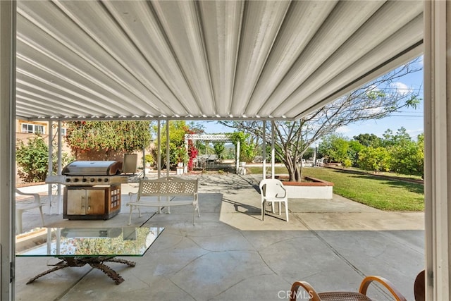 11242 Kamloops St, Sylmar, CA 91342 - view of patio / terrace with area for grilling