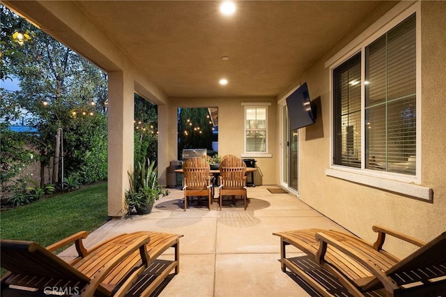 view of patio