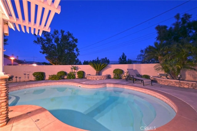 20720 Cottonwood Rd, Yorba Linda, CA 92887 - view of swimming pool featuring a fenced backyard and a patio