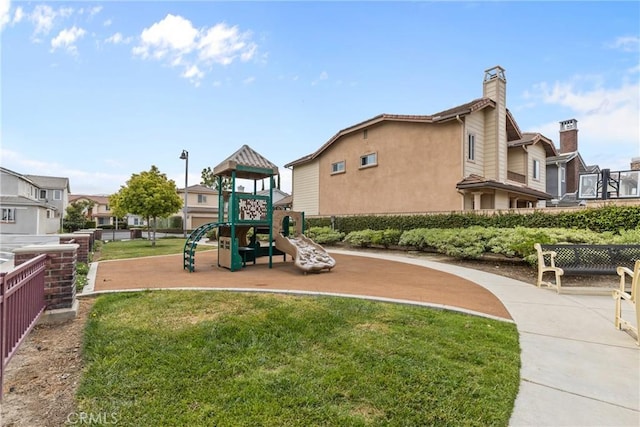 2535 Canterbury Ln, Simi Valley, CA 93063 - community playground featuring a residential view