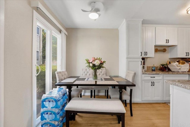 8102 Winter Gardens Blvd Unit 5, Lakeside, CA 92040 - dining space featuring light wood-style floors