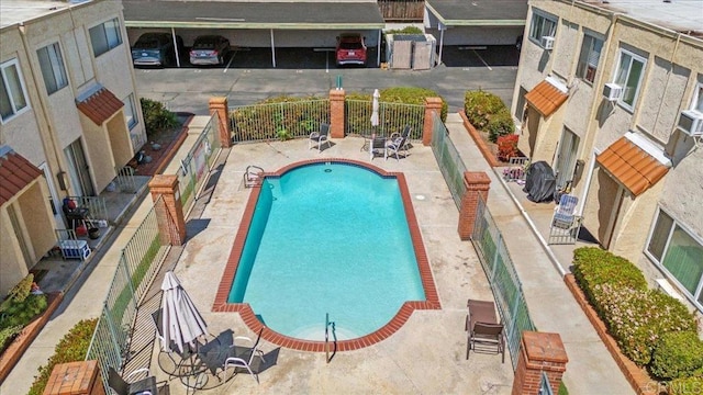 8102 Winter Gardens Blvd Unit 5, Lakeside, CA 92040 - community pool featuring a fenced backyard