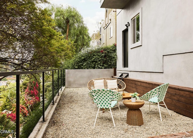 3826 Clayton Ave, Los Angeles, CA 90027 - balcony featuring outdoor dining area