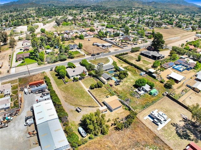 39671 Cherry Valley Blvd, Cherry Valley, CA 92223 - aerial view of residential area with a mountainous background