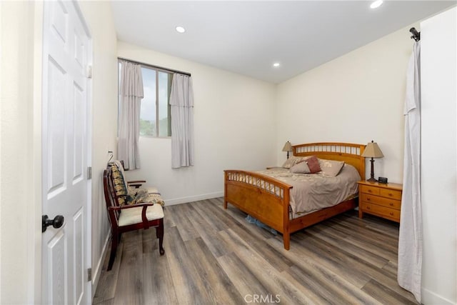 35602 Carter St, Yucaipa, CA 92399 - bedroom with wood finished floors, baseboards, and recessed lighting