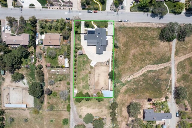 35602 Carter St, Yucaipa, CA 92399 - aerial view of property's location featuring property parcel outlined