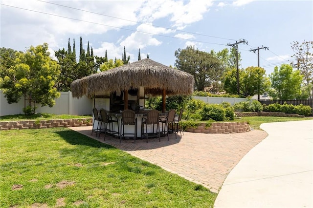 35602 Carter St, Yucaipa, CA 92399 - surrounding community with a patio area and a gazebo