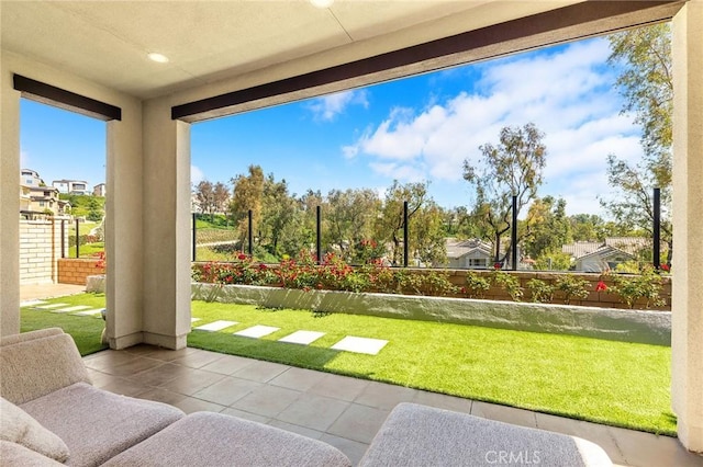 27 Alessio, Lake Forest, CA 92630 - fenced backyard with a patio