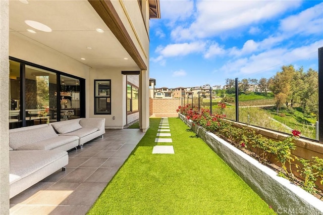 27 Alessio, Lake Forest, CA 92630 - view of yard with a patio area and outdoor lounge area