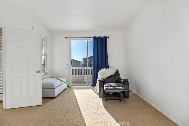 975 Manor Way, Corona, CA 92882 - carpeted bedroom with access to exterior and baseboards