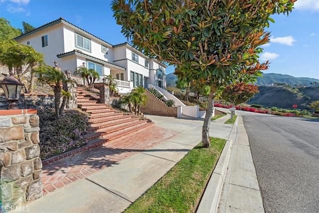 975 Manor Way, Corona, CA 92882 - surrounding community with stairs and a mountain view