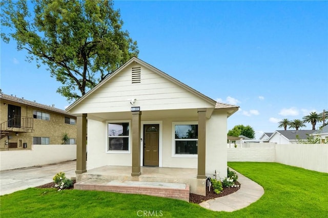 3882 Taft St, Riverside, CA 92503 - bungalow featuring covered porch and stucco siding