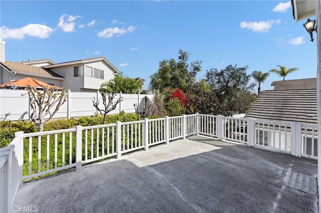 20815 E Rocky Point Ln, Walnut, CA 91789 - view of patio with fence