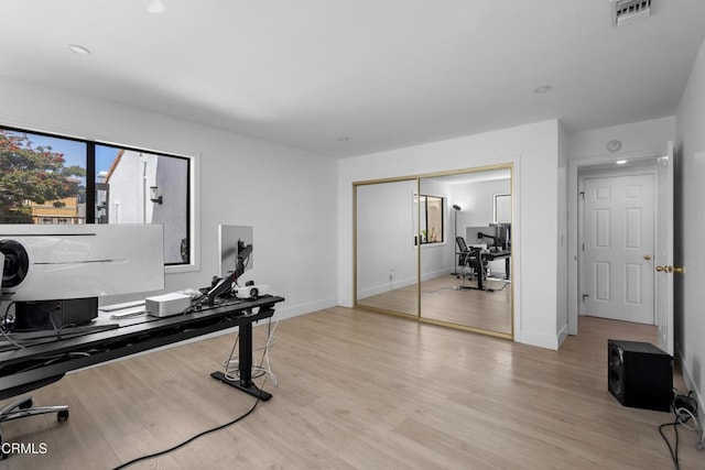 3960 W Hemlock St, Oxnard, CA 93035 - office space featuring light wood-type flooring and recessed lighting