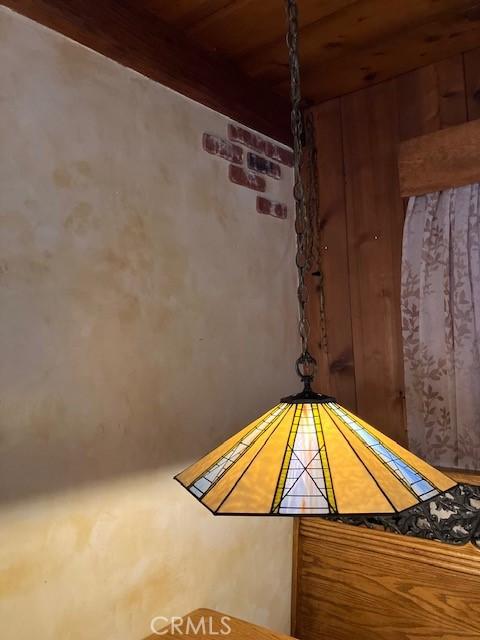 9656 Green Verdugo Dr, Shadow Hills, CA 91040 - detailed view of wooden ceiling