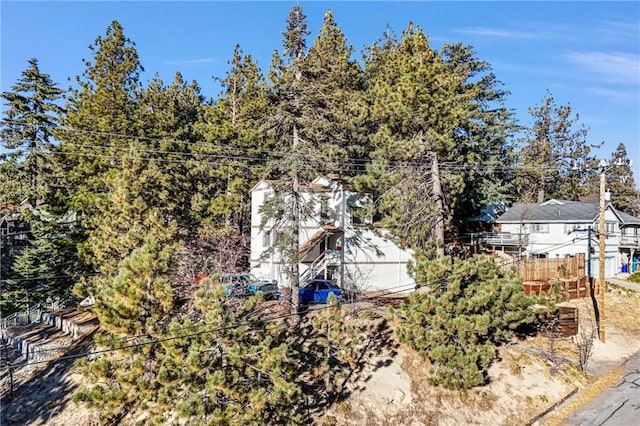 32490 Scandia Dr, Running Springs, CA 92382 - aerial view of property and surrounding area