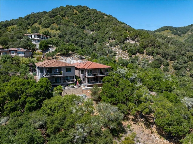 2815 Rock Wren Ln, Avila Beach, CA 93424 - aerial view of a heavily wooded area