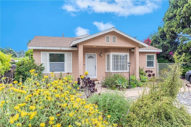 22532 Dolorosa St, Woodland Hills, CA 91367 - view of front of property featuring stucco siding and fence