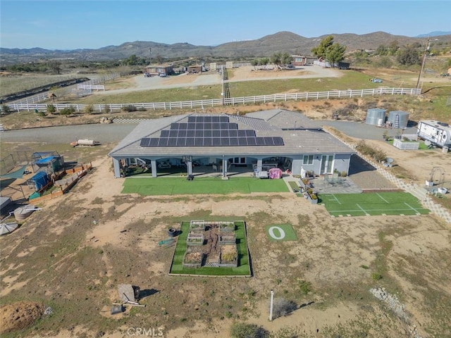 38550 Crossover Rd, Temecula, CA 92592 - view from above of property with mountains