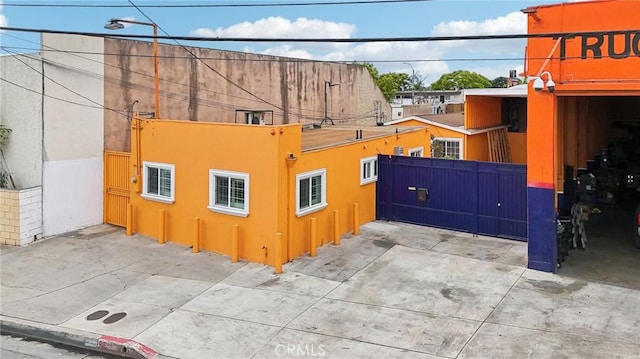 view of property exterior featuring stucco siding
