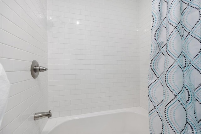 1715 Kennington Rd, Encinitas, CA 92024 - bathroom with shower / bathtub combination with curtain