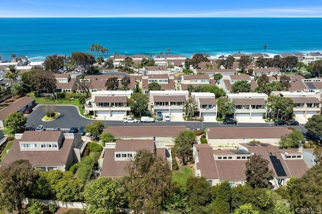 1715 Kennington Rd, Encinitas, CA 92024 - aerial view of residential area featuring a nearby body of water