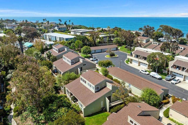 1715 Kennington Rd, Encinitas, CA 92024 - aerial view of residential area featuring a nearby body of water