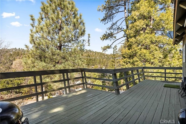 383 Golf Course Rd, Lake Arrowhead, CA 92352 - view of deck