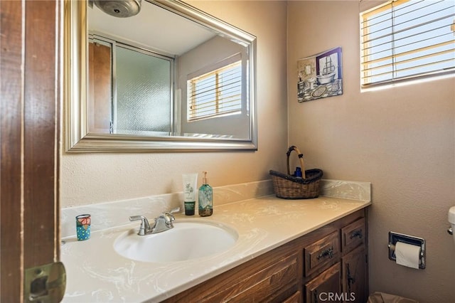 383 Golf Course Rd, Lake Arrowhead, CA 92352 - bathroom featuring vanity and toilet