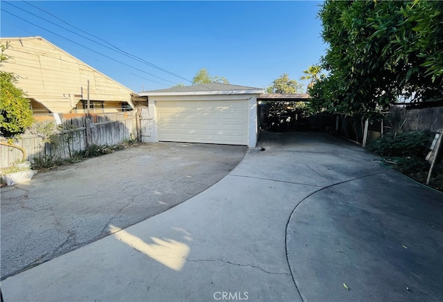 132 W Norwood Pl, San Gabriel, CA 91776 - garage with driveway