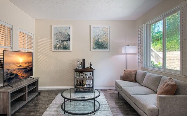 28071 Caldaro, Laguna Niguel, CA 92677 - living room featuring dark wood finished floors and baseboards