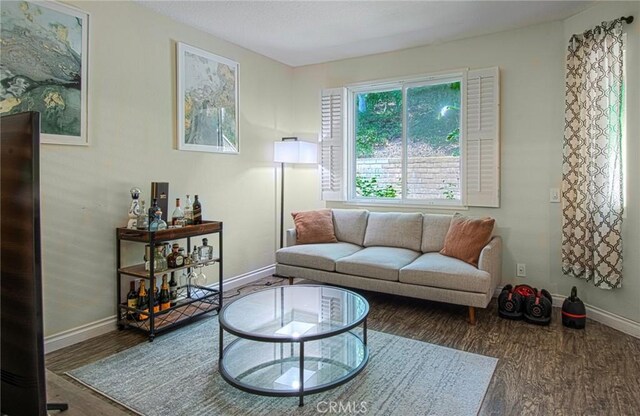 28071 Caldaro, Laguna Niguel, CA 92677 - living room with wood finished floors and baseboards