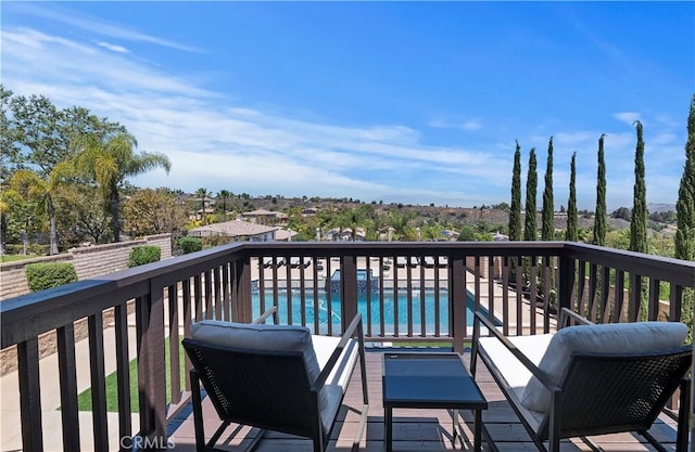 1663 Spyglass Dr, Corona, CA 92883 - view of wooden deck