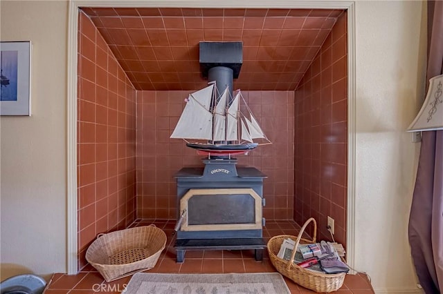 5030 Creek Front Rd, Catheys Valley, CA 95306 - detailed view of a wood stove