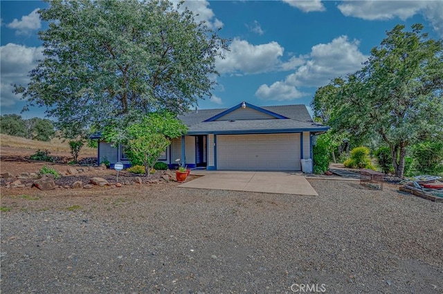 5030 Creek Front Rd, Catheys Valley, CA 95306 - ranch-style house featuring driveway and a garage