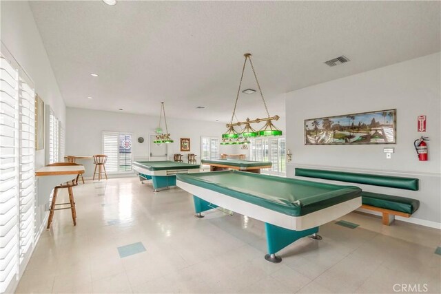 22935 Nadine Cir Unit A, Torrance, CA 90505 - rec room with billiards, recessed lighting, and baseboards