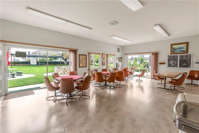 22935 Nadine Cir Unit A, Torrance, CA 90505 - dining space featuring a textured ceiling