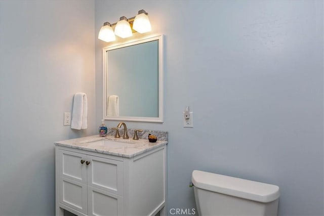 225 Hacienda Ave, San Luis Obispo, CA 93401 - bathroom featuring toilet and vanity