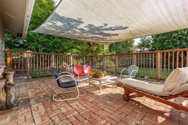 225 Hacienda Ave, San Luis Obispo, CA 93401 - view of patio / terrace featuring an outdoor hangout area