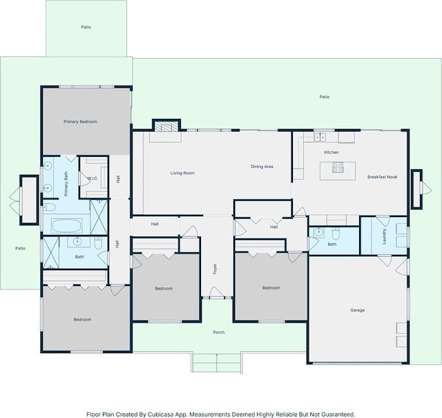 1818 Samar Dr, Costa Mesa, CA 92626 - view of floor plan / room layout