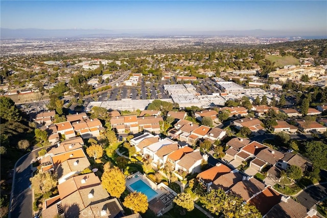 69 Cottonwood Cir, Rolling Hills Estates, CA 90274 - aerial view of property and surrounding area featuring nearby suburban area