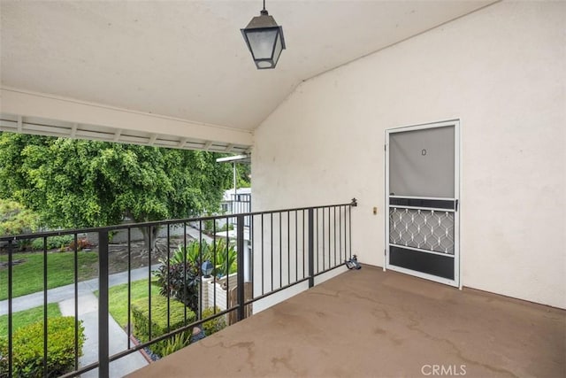 2319 Via Puerta Unit O, Laguna Woods, CA 92637 - view of balcony