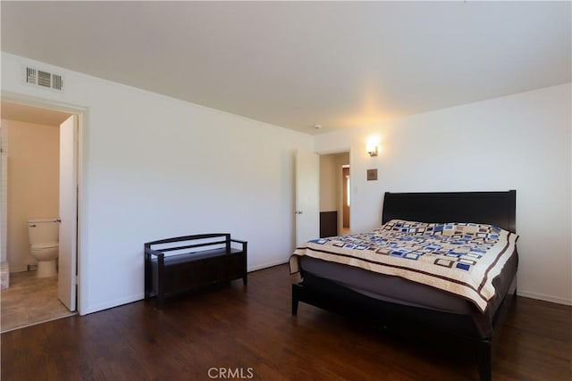 9943 Vernon Ave, Montclair, CA 91763 - bedroom featuring wood finished floors, baseboards, and connected bathroom