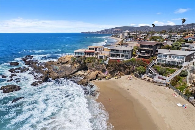 1907 Ocean Way, Laguna Beach, CA 92651 - aerial view of a water and mountain view