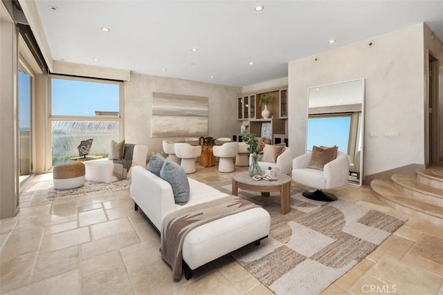 1907 Ocean Way, Laguna Beach, CA 92651 - common area with recessed lighting