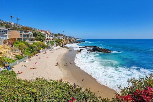 1907 Ocean Way, Laguna Beach, CA 92651 - water view with local beach