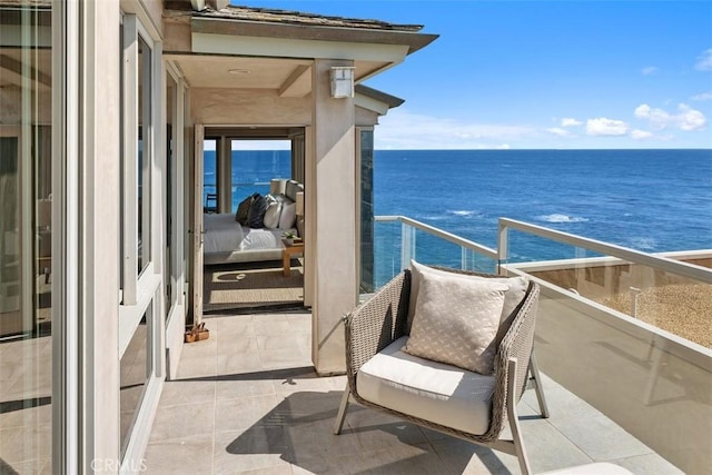 1907 Ocean Way, Laguna Beach, CA 92651 - balcony featuring a water view